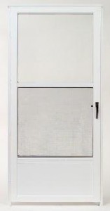 aluminum storm doors